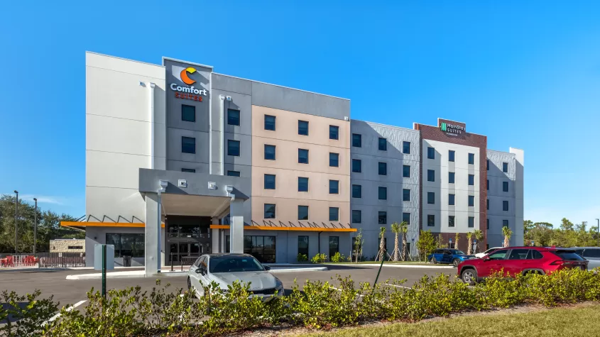 We're excited to announce the New Dual Brand Comfort Suites / MainStay Suites!