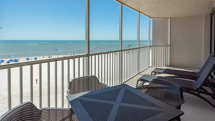 Private open-air balcony