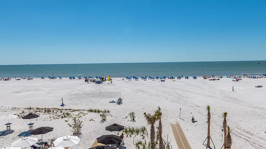 Stunning beach views
