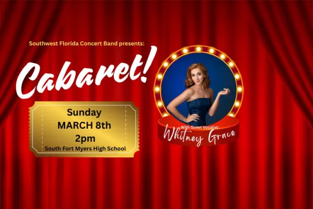 Whitney Grace performs with the Southwest Florida Concert Band
