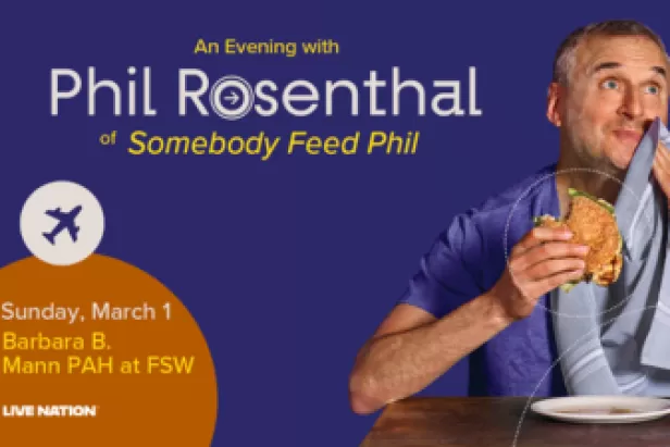 An Evening With Phil Rosenthal of “Somebody Feed Phil”
