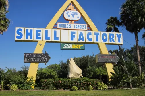 Shell factory sign