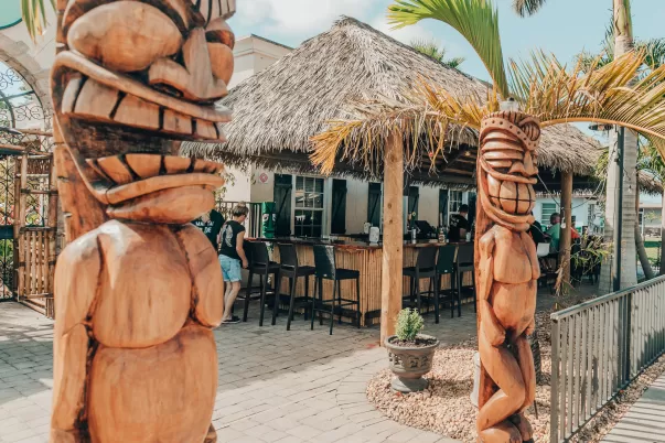 Stop on in to Cape Coral's first authentic tiki bar!