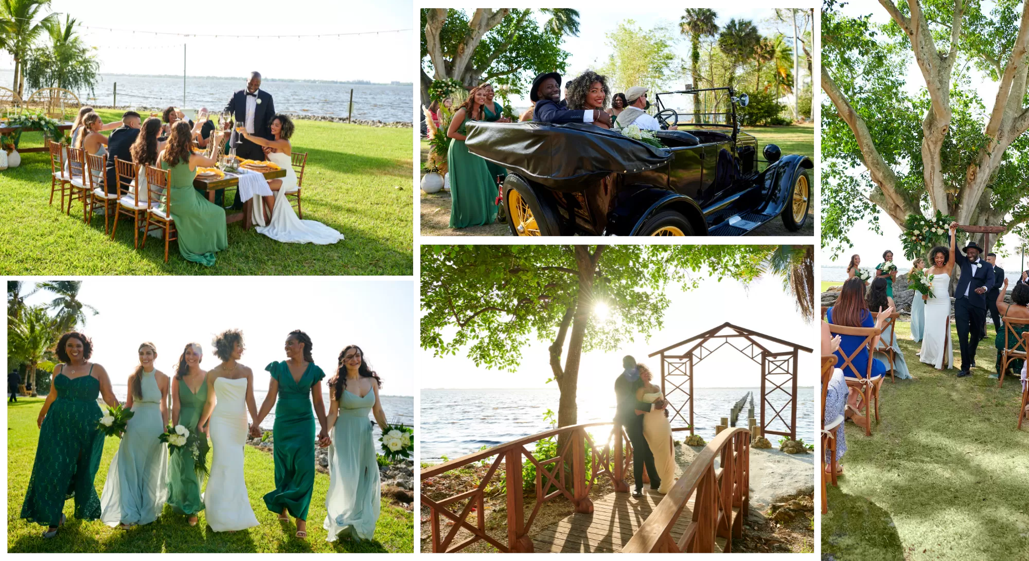 Bridal Guide weddings photo shoot sampling - Edison Ford