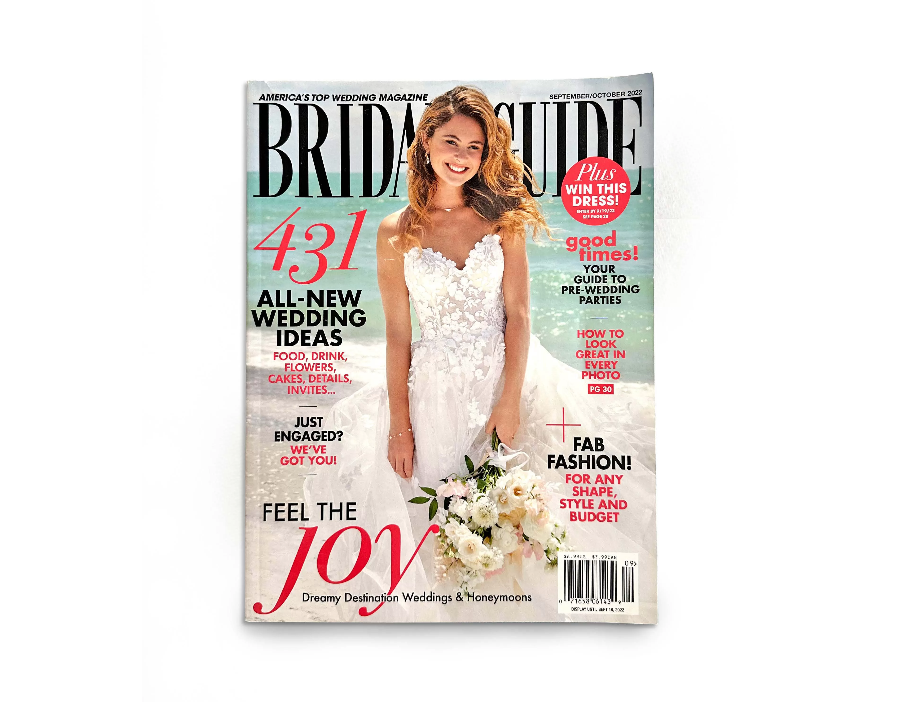Screenshot of Bridal Guide magazine - cover