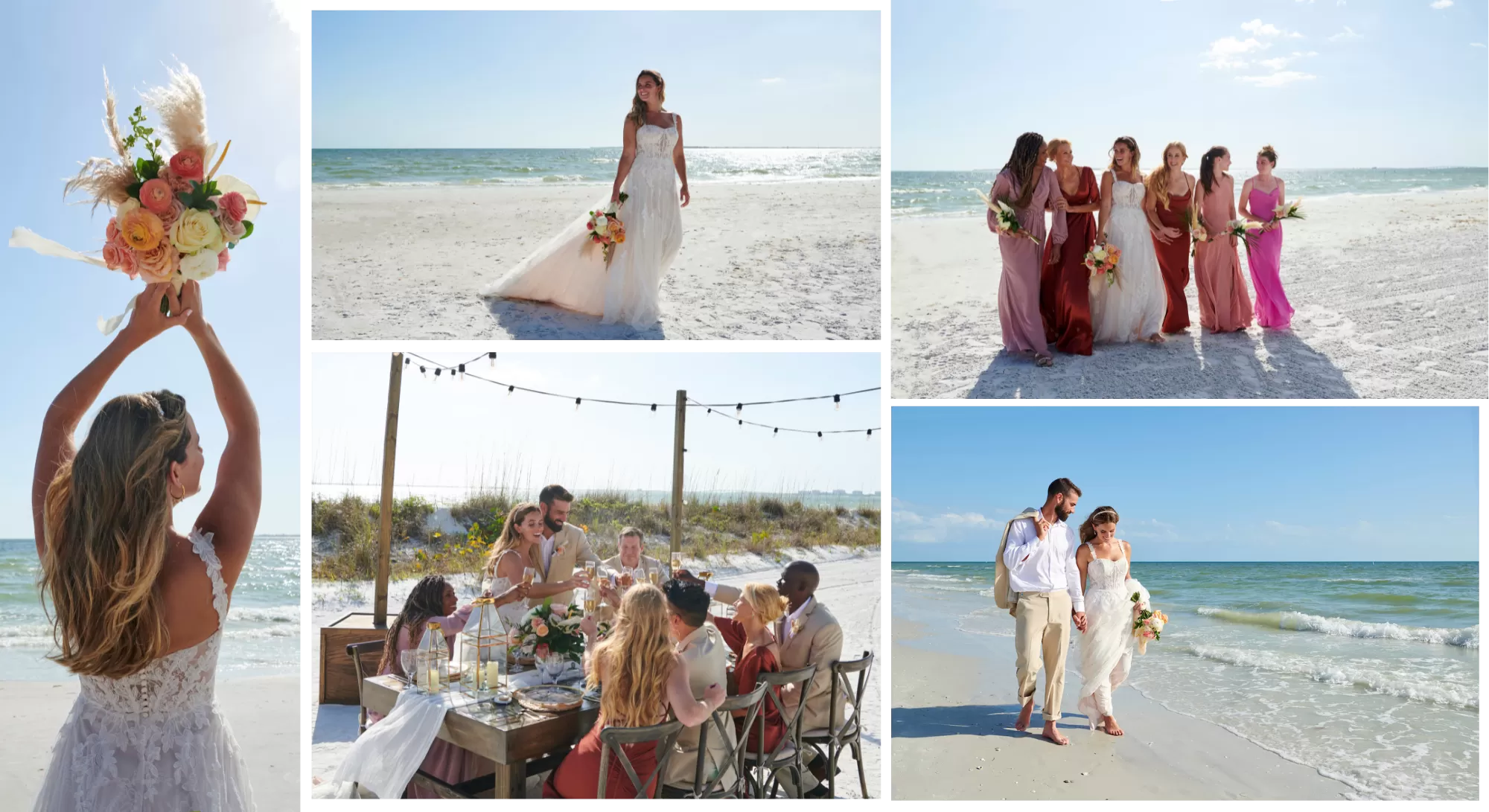 Bridal Guide weddings photo shoot sampling - Pink Shell